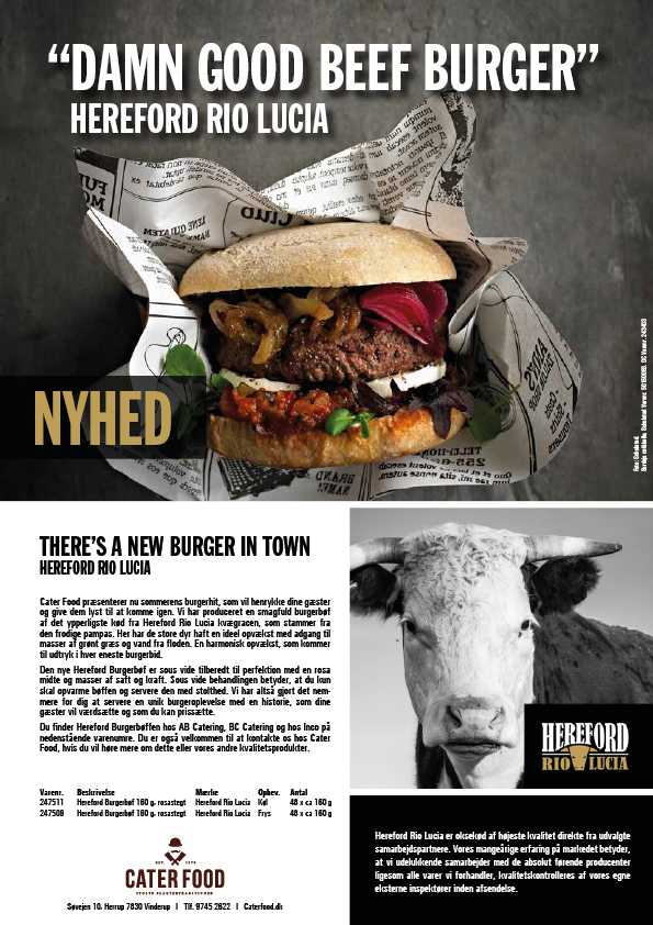 Hereford Beef Burger